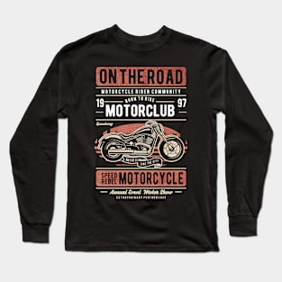 On The Road motorclub Long Sleeve T-Shirt